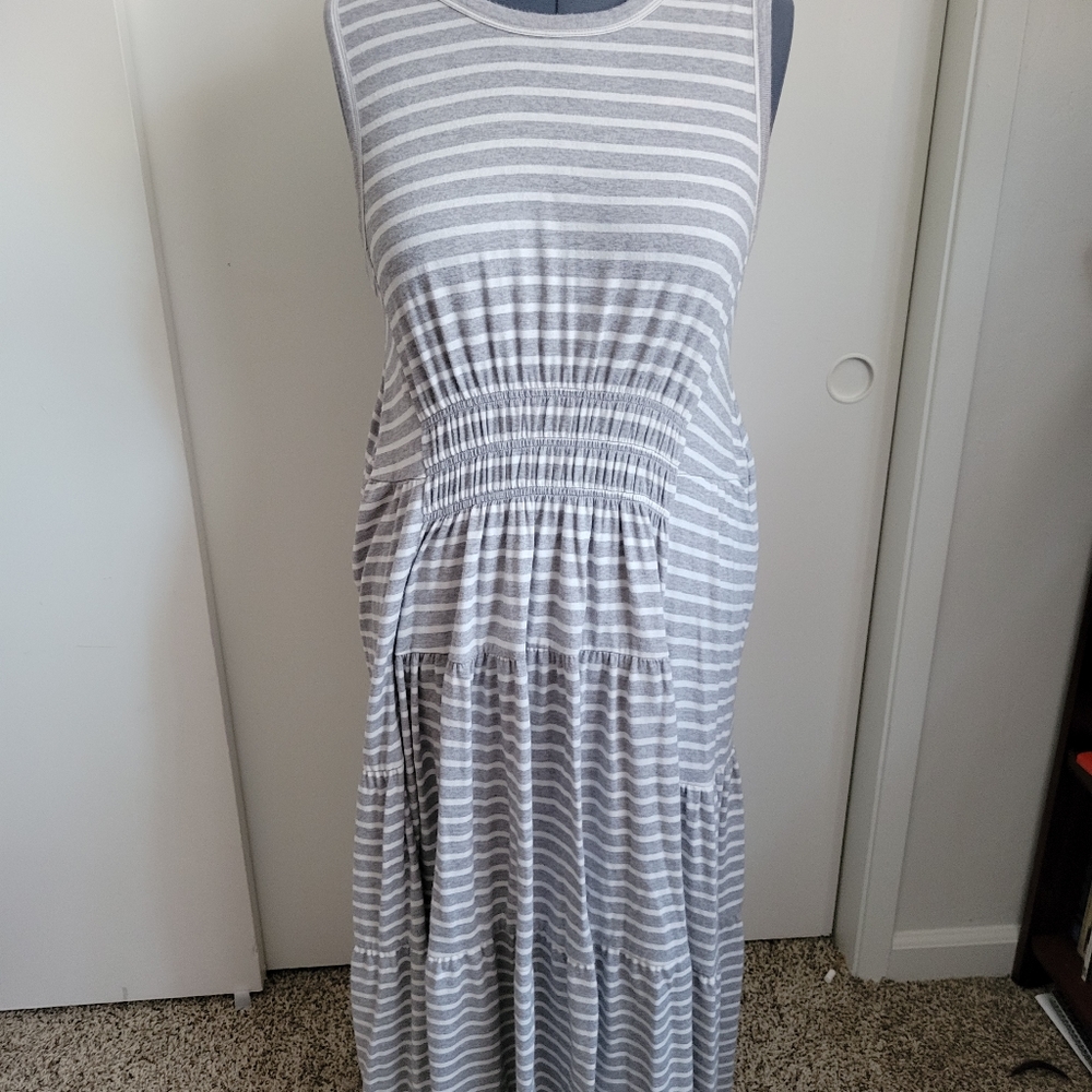 Lucky Brand cotton maxi dress